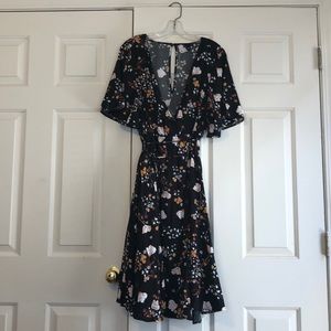 Flowery torrid dress